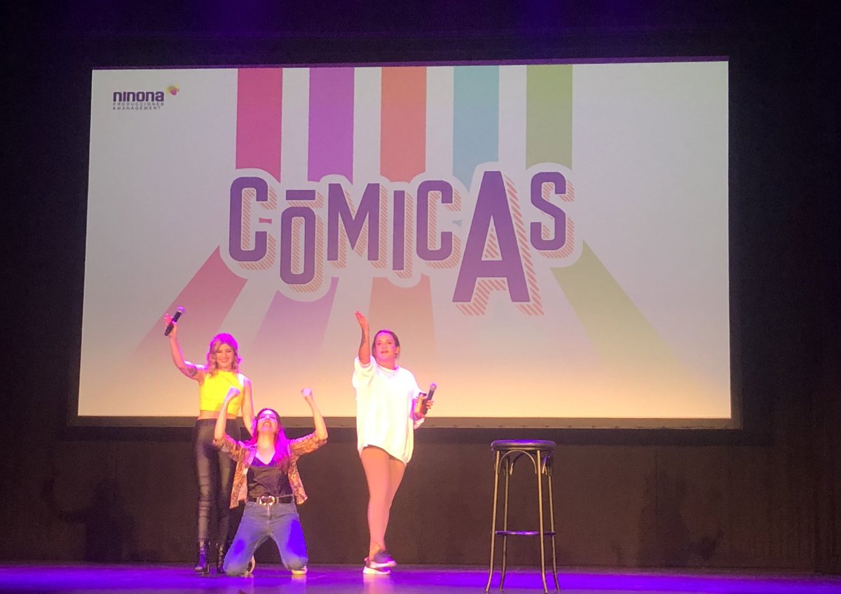 olgags's tweet photo. Las #Comicas llenan teatros
¡Bravisimas!
💜💪 https://t.co/5T2VkRo3TO