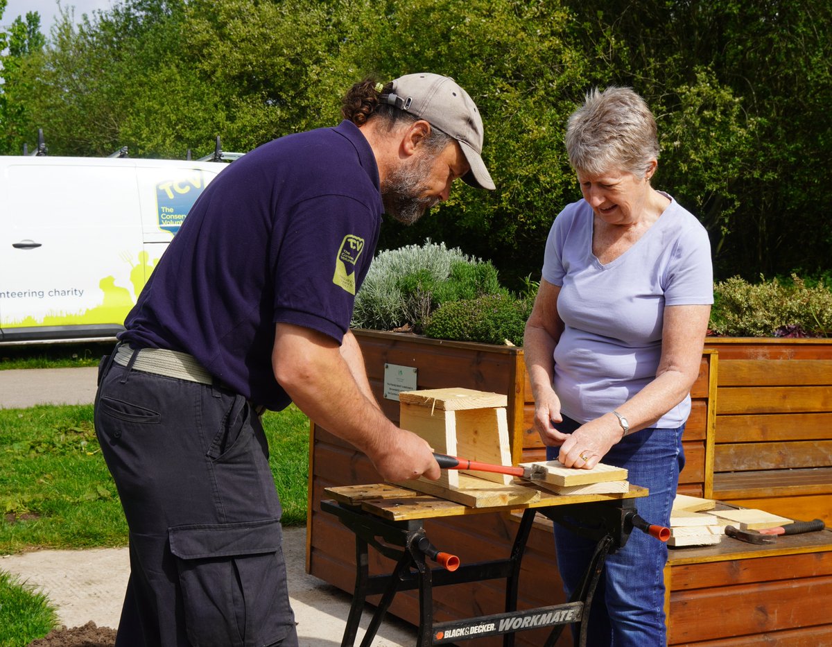 Fabulous start to our '5 Ways to Wellbeing' programme with <a href="/TCVMerseyside/">TCV Merseyside</a>. The sun shone and we built bird boxes for the <a href="/CountessPark/">Countess of Chester Country Park</a> Nature Reserve. Even better nobody hit their finger with the hammer!
Contact Neil on 07740 899716 for more info.
Spread the word ... it's free!