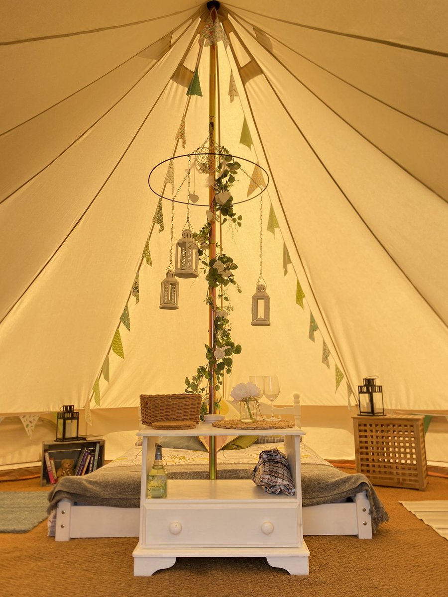hidden_valley1's tweet photo. @agappleton saw you in Bahar tonight. Hope you enjoyed your food. If you or any of your team need somewhere to relax over the weekend, we have availability in one of our beautiful bell tents. Just call 07813 215704 https://t.co/q9VF9FAAUz