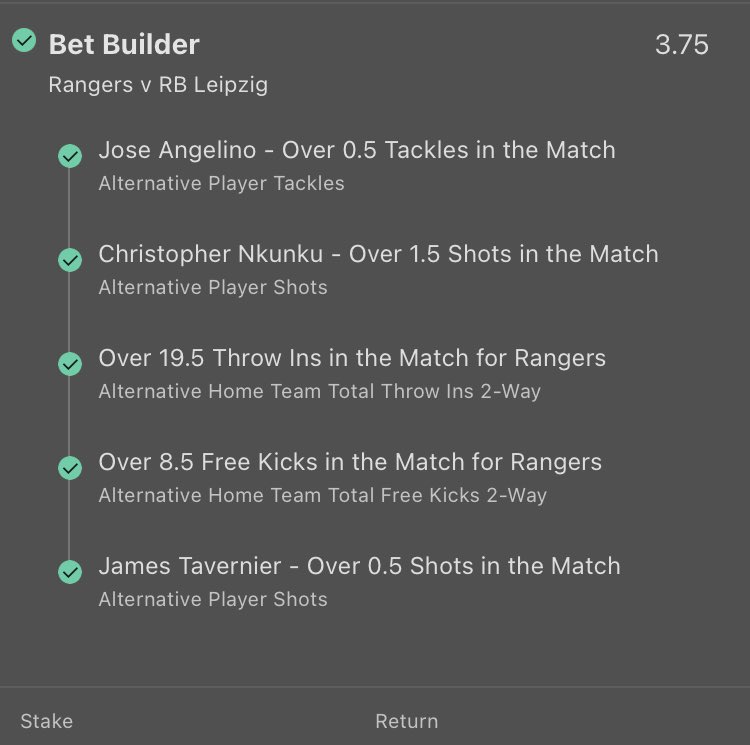 BetBuilder_'s tweet photo. We have a winner for tonight. 🤑 https://t.co/9rWerHjSCb