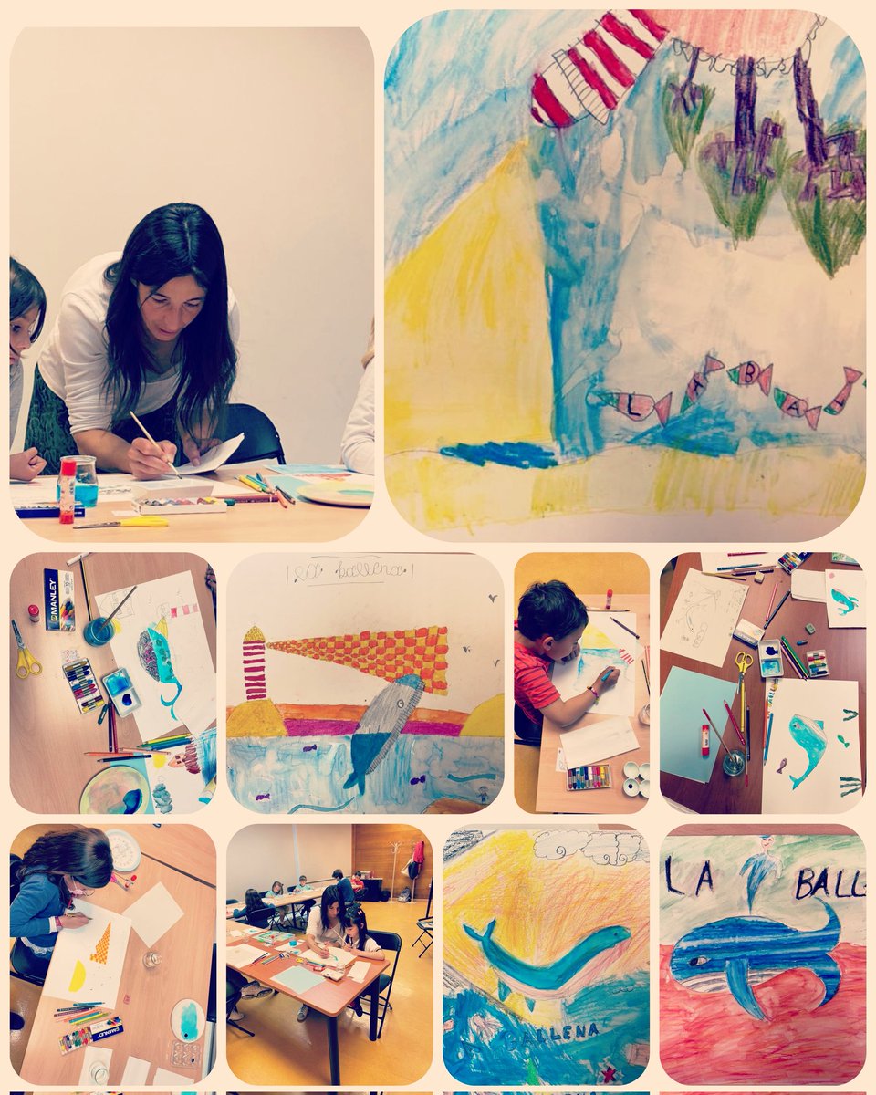 AxAlexia's tweet photo. Y con estas bellezas decimos adiós a los talleres de ilustración inspirados en el relato de "La ballena" 🐳...y nos preparamos para sumergirnos la próxima semana en....los bosques!!! 🌲🍃
Gracias!! @bibliotecarozas #unavidacreativa https://t.co/eW3s1pUfjd
