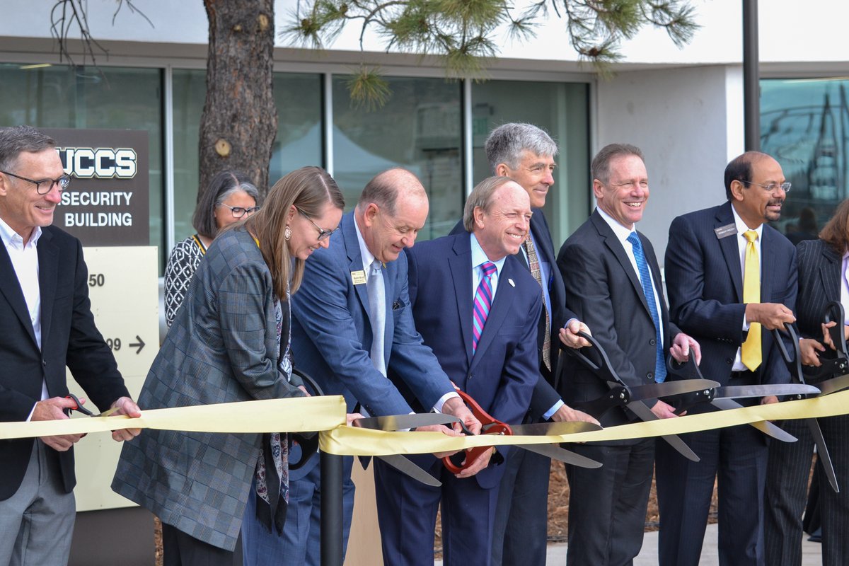 Merena_inc's tweet photo. Congratulations to @UCCS and @SpaceISAC on the expansion of the Kevin W. O’Neil Cybersecurity Education and Research Center and the Space ISAC. https://t.co/Ve60YvVE3y