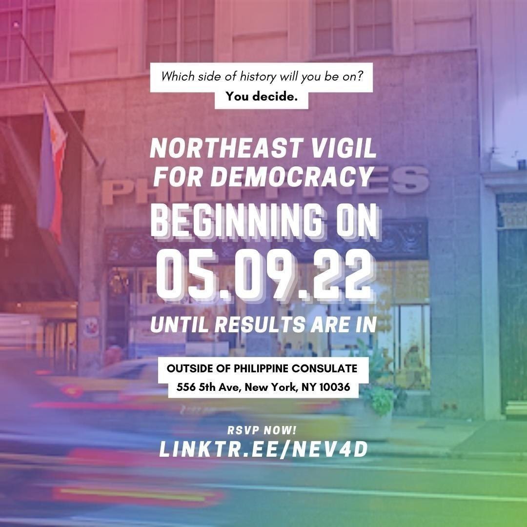 RUTGERS!  We hope your final exams and graduations are going amazing.  We have neglected this app but we have not been resting!!

ARE U PISSED ABT ELECTIONS?? ARE U READY TO SHOW PH THAT MARCOS AND DUTERTE DO NOT BELONG IN OFFICE?? Message us to get a ride to the consulate on 5/9