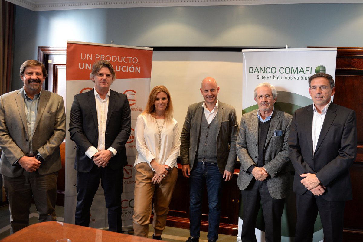 GuilleMerediz's tweet photo. Hoy también sumamos a #BancoComafi a la línea de financiamiento vía leasing que lanzamos con @alaleasing, para que más #PyMEsArgentinas tengan posibilidad de usar ese instrumento para financiar la compra de bienes productivos a una tasa fija del 24%. Seguimos tendiendo puentes 💪 https://t.co/ZhsZ7HENr3