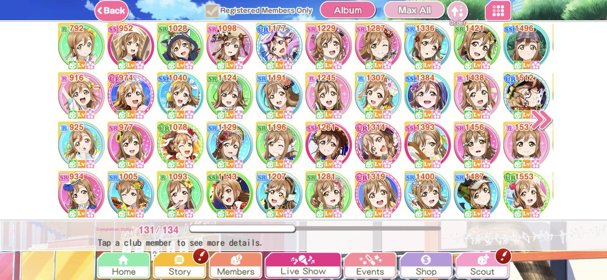 PokeFanOne's tweet image. After years of playing, I finally have every Hanamaru card that's ever been available in SIF WW!!
Took a little bit of whaling and hunting down some expired serial codes, but seeing the collection as close to complete as possible made it so so worth it!

#スクフェス 
#国木田花丸