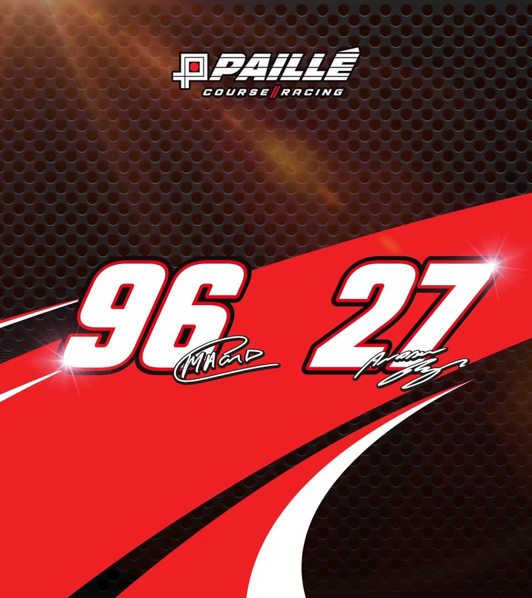 NASCARCanada_'s tweet photo. BIG NEWS 🙌

@MACamirand22 and @AndrewRanger51 are teaming up with @GmPaille for the 2022 season! 

#NASCARPintys https://t.co/U68OsL76wW