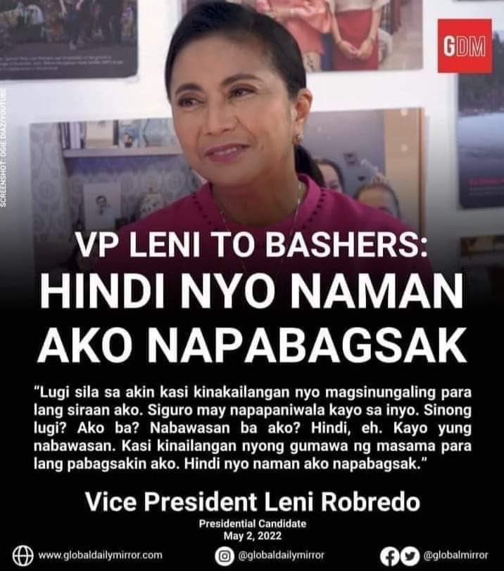 piamagalona's tweet photo. Good morning, Mga Kababayan 🙌🏼💕🌸 Isang beses lang dadaan sa buhay natin ang isang #LeniKiko2022. Huwag nating hayaan na lumipas ang pagkakataong ito. Tanggapin at dinggin natin sila. Tulungan natin sila na baguhin ang sistema ng ating gobyerno. #AngatBuhayPilipino https://t.co/7qyB935vJA