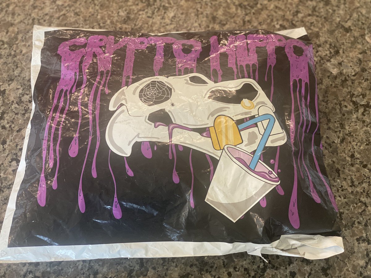 metabarbz's tweet photo. Just got my @CryptoHipposNFT merch in the mail! Gotta love the attention to detail! #LFG #CRYPTOHIPPOS #NFTCommunity https://t.co/4XSWsZ7MoH