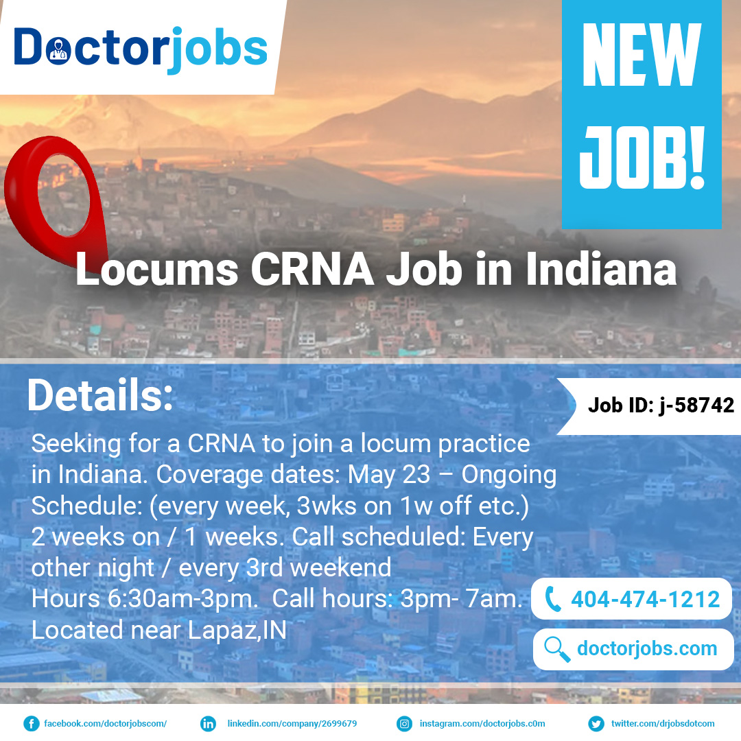We are seeking a Locums Neurological-Surgery Job in California! Doctor Jobs is one of the country’s largest and fastest-growing healthcare staffing companies. 
Job ID: j-58742 
Job Link: doctorjobs.com/jobs/locums-ne…
 #locumtenens 
#physician #medical #jobs #neurologicalsurgery