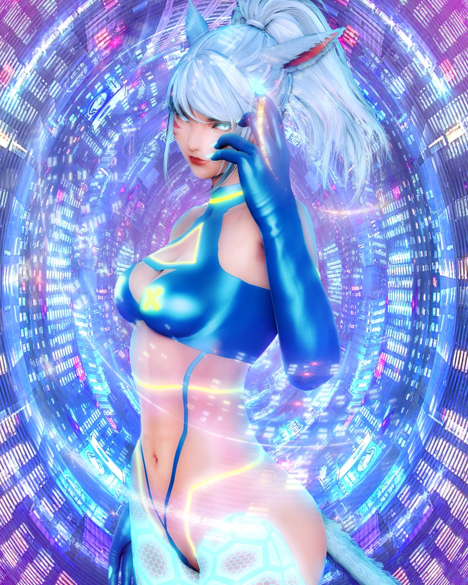 Would you enter the cyberworld with her?
#GPOSERS #GPOSERSNSFW #miqote