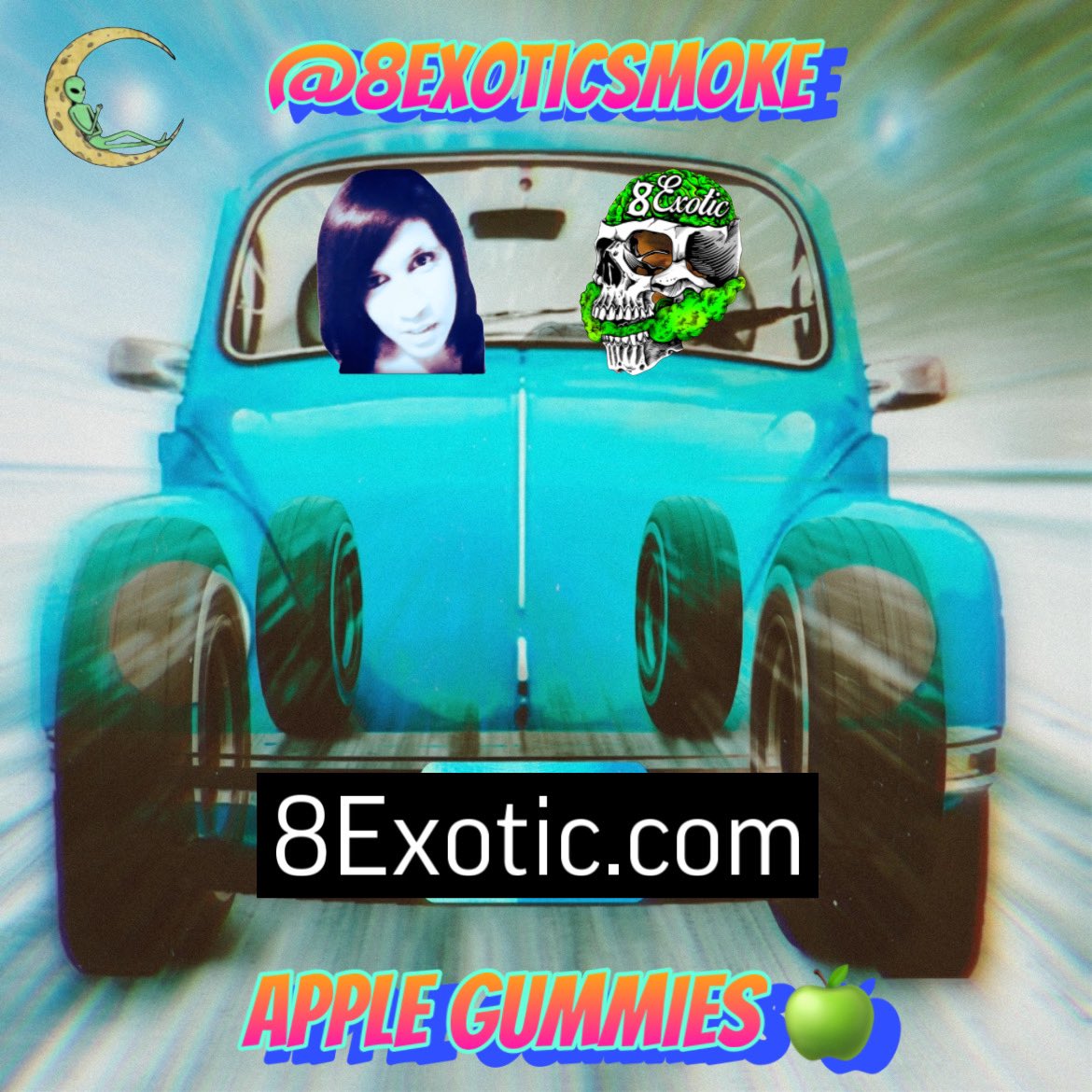 ILoveLisaFord's tweet photo. https://t.co/bsfeG8xLTa @8ExoticSmoke #gummies #CincodeMayo #edibles #delta8 #thc #cbd #MayThe4thBeWithYou https://t.co/UdTtvtmGHT