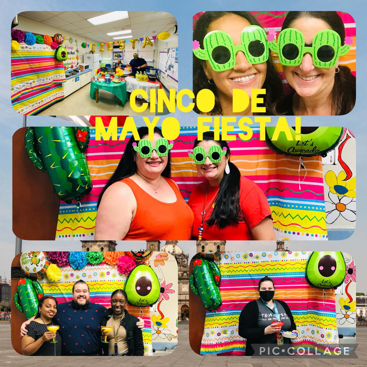BroadmoorSchool's tweet photo. 🚨Day 4 of #TeacherAppreciationWeek! Our incredible team enjoyed the Cinco de Mayo Fiesta! Delicious treats and refreshing lime slushy! Great way to keep our #HIVE buzzin’! #RecapturingTheVision @MDCPSCentral @BroadmoorSchool https://t.co/a75O3VGzse