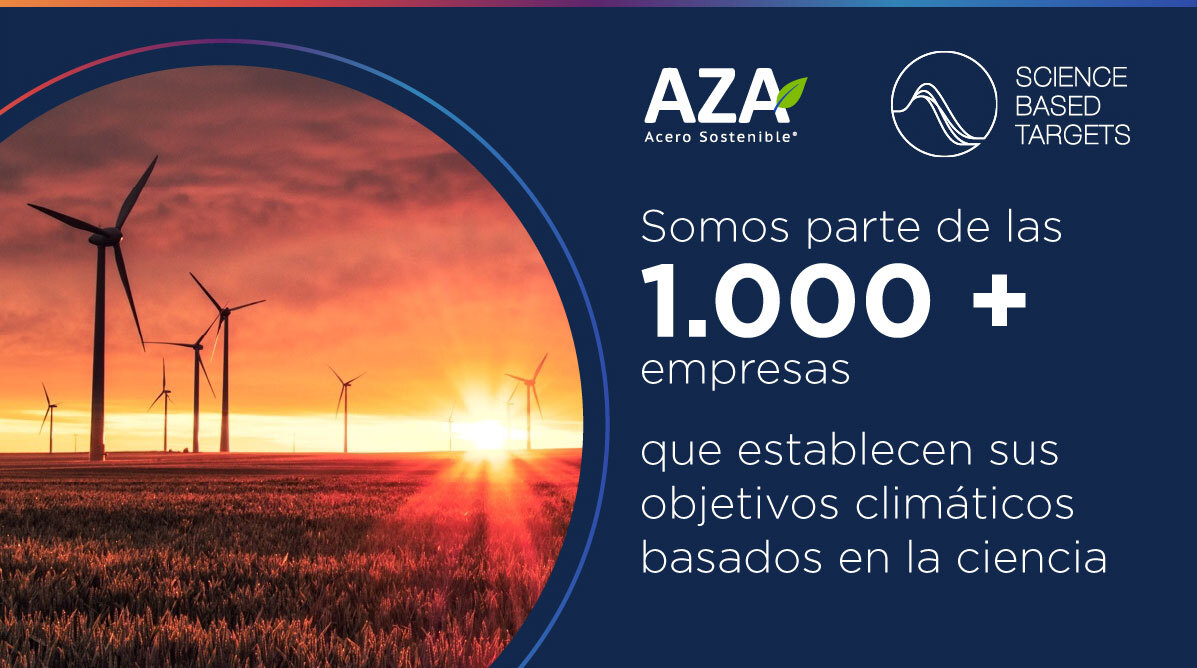 Aceros AZA se enorgullece de haber establecido un objetivo basado en la ciencia, posicionándonos como líderes corporativos de la transición a la carbono neutralidad 🌱

Conoce más aquí: cutt.ly/FGBqzyI