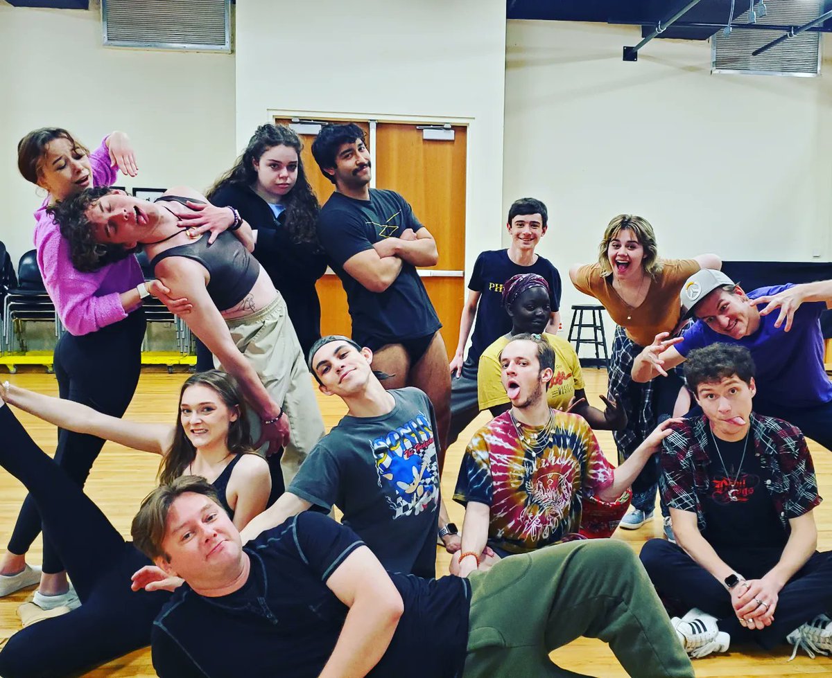 MrBehrmann's tweet photo. These kiddos: I love them so. Today my MT II students learned and set "Way Down Hadestown" for their final but also concluded a year of incredible growth. I'm so very proud of them. #musicaltheatre #GoBuffs @wtamu #BJBLife #TXLife #BradDad https://t.co/HGSl3Uo9NP