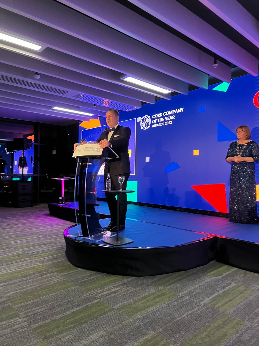 We are delighted to be awarded the <a href="/CorkChamber/">Cork Chamber</a>  International Company of the Year 2022 and we would like to acknowledge the leading and inspirational international businesses that we were shortlisted with <a href="/Dell/">Dell</a> and Watson Marlow #CCAD22