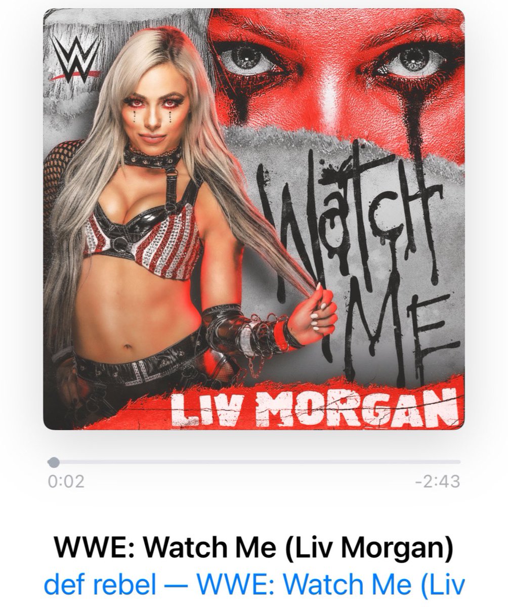 NotSpeechless23's tweet photo. The 4 songs at the top of my playlist today 🔥🤩🔥

#SonyaDeville 👔 #OfficialBoss 👊 #PrideFighter 

#LivMorgan ✨

#CoraJade 🛹 https://t.co/JicRVu7DJB