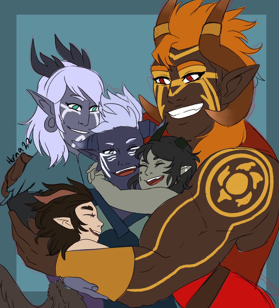 horns_n_jams's tweet photo. It was Ibis day so
He gets hugs from his family like he deserves
#tdp #thedragonprince #tdpoc #skywingelf #sunfireelf #tdpart #tdpibis https://t.co/xX0qJhETng