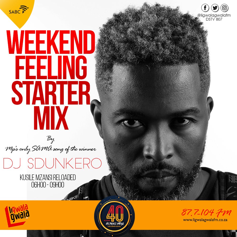 ligwalagwalaFM's tweet photo. @djsdunkero on the Mix it's  a #FRIDAY #WFSM on #KusileMzansi #scammers 06H00 - 09H00 iyash'inamba @realMadumane @ntsimbimakwakwa https://t.co/07CLBmWqf1