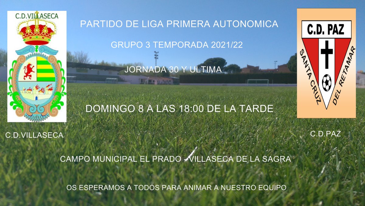 Llegó el final de la temporada y desde nuestro club que es el vuestro queremos agradecer a todos por el apoyo recibido durante toda esta temporada.
Es hora de recargar las pilas, para poder ser aún más fuertes en la próxima temporada. 
Gracias a todos.
!!Vamos Villaseca ¡¡