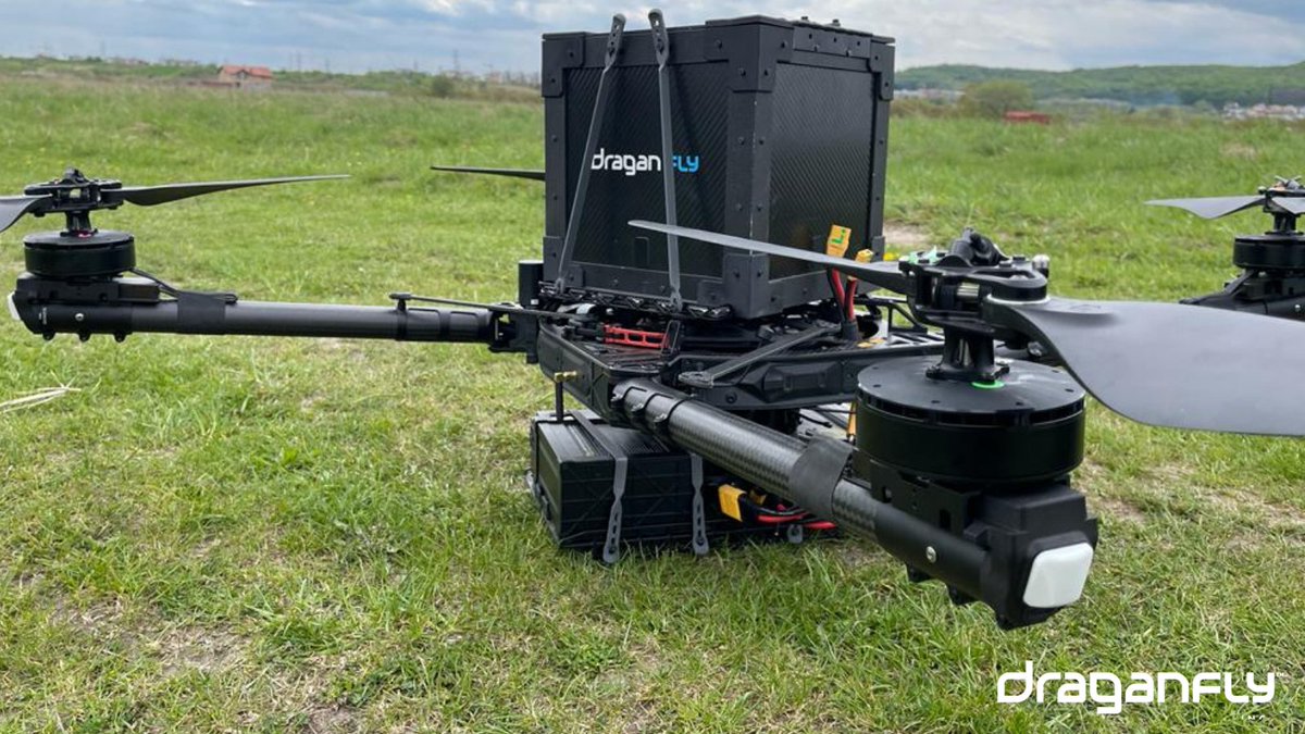 DraganflyInc's tweet photo. “It is an honor to supply @RevivedUkraine with 5 Medical Response Drones using funds raised through @Drone_Aid : #Ukraine. Our Medical Response #Drones will help RSU provide aid to affected Ukrainians in dangerous &amp; hard-to-reach areas.”

- @CameronChell, CEO of @DraganflyInc https://t.co/7p6fzHapT8