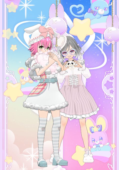 ふわふわ系女子のtwitterイラスト検索結果