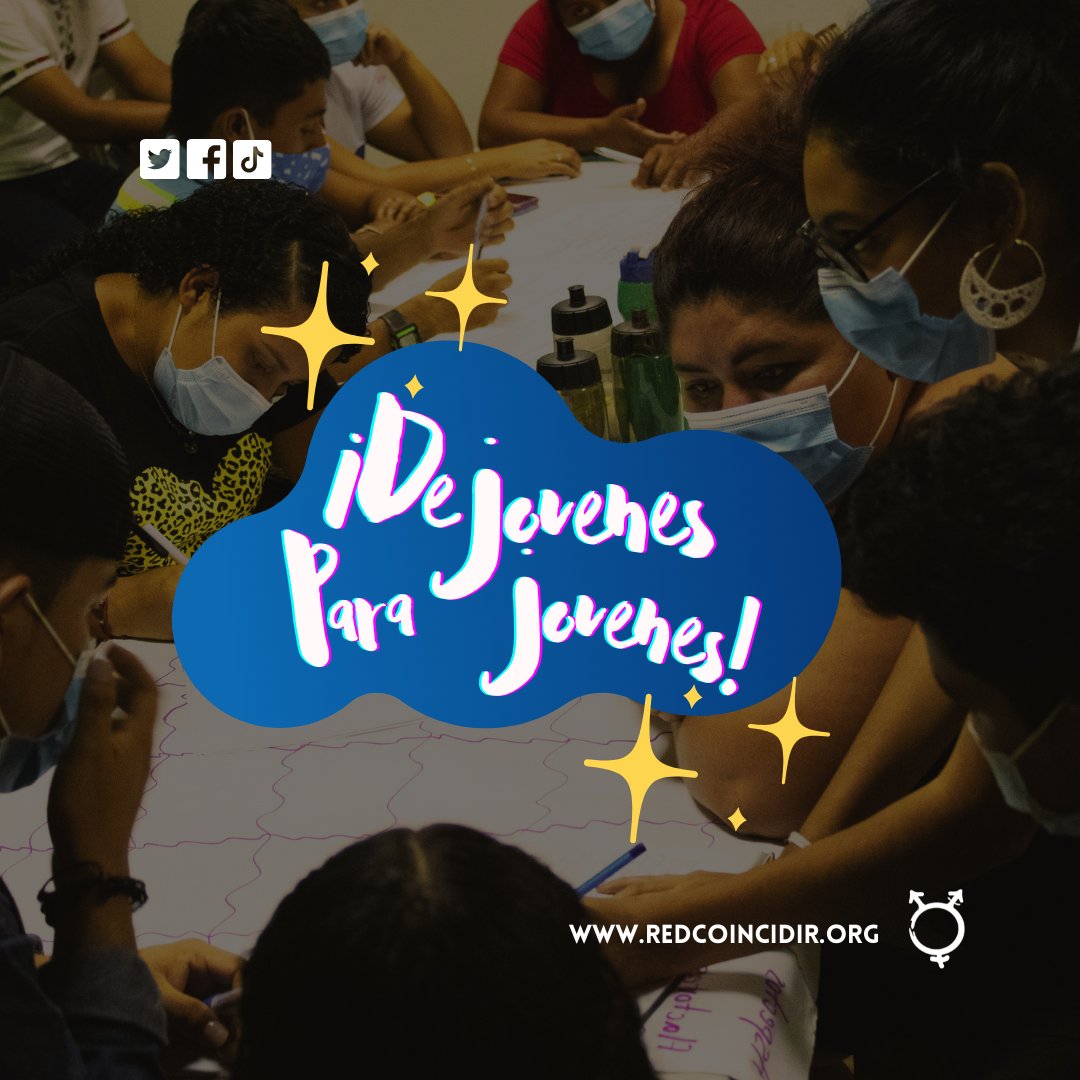 En coincidir buscamos metodologías que permitan una identificación con el contexto y siempre #DeJovenesParaJovenes #Coincidirsv #juventudesDiversas