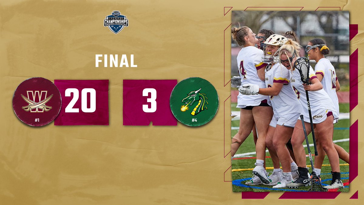 WLAX | For the second straight year, <a href="/WalshWomensLax/">Walsh Women's Lax</a> is headed to the #GreatMidwest Final! Walsh defeats Tiffin 20-3 behind eight different goal scorers (five players with 3+ goals)! On to the Championship against Findlay on Saturday! #SwordsUp