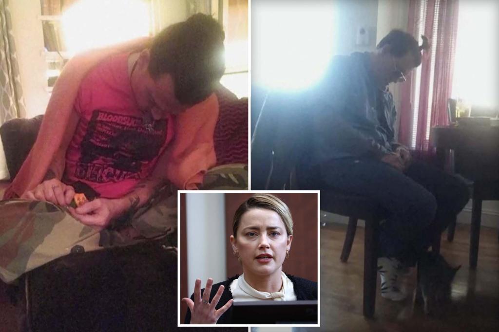 nypost's tweet photo. Court shown photos of Johnny Depp 'passed out' on the floor https://t.co/TKY8WnFnbW https://t.co/0cwMonuDdK