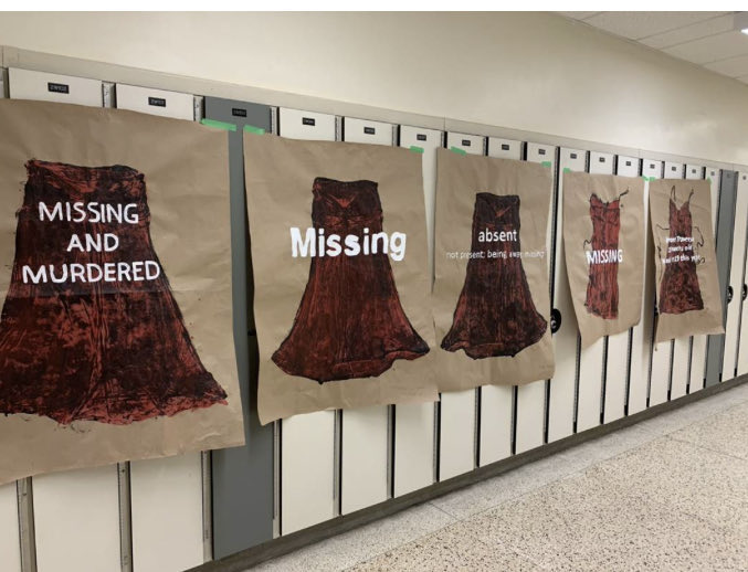 Charlene Scime (@charlenescime) on Twitter photo Gone But Not Forgotten
<a href="/BarrieNorth1/">Barrie North</a> tchr Aurelia Stec & gr 9 art students present “Collective Red Dress Project” to honour & symbolize lost lives of Indigenous women, girls & 2SLGBTQQIA people at the hands of violence.
Inspired by the work of Metis artist, Jaime Black. Gone But Not Forgotten
<a href="/BarrieNorth1/">Barrie North</a> tchr Aurelia Stec & gr 9 art students present “Collective Red Dress Project” to honour & symbolize lost lives of Indigenous women, girls & 2SLGBTQQIA people at the hands of violence.
Inspired by the work of Metis artist, Jaime Black.