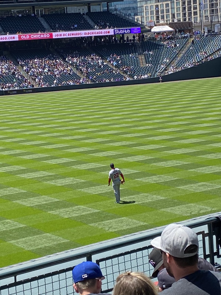 wright_yancy's tweet photo. Beautiful day at Coors Field for Rockies and Nationals https://t.co/dRjPqytTwe