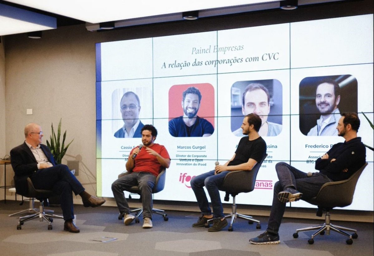 CassioSpina's tweet photo. Tive o prazer de mediar painel sobre "A relação das Corporações com CVC" no lançamento do novo report exclusivo de "Corporate Venture Capital (CVC)" da ACE Cortex
Se você quer receber o report, basta enviar uma mensagem por https://t.co/6cXV4b2Y8N...
#cvc #cvccorp https://t.co/vElWIFYBWu