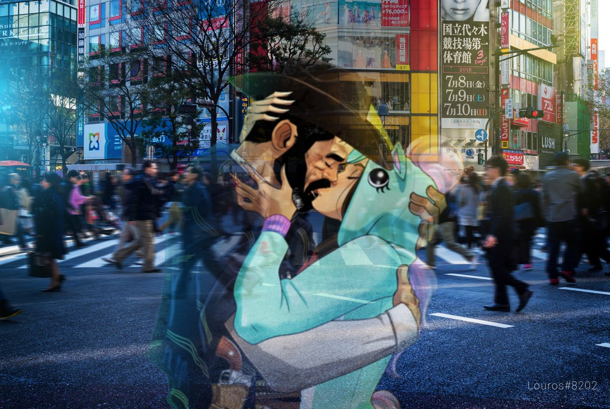 NftAllan's tweet photo. I made this FanArt cause I'm literally in love wiht this amazing project by @YehudaDevir &amp; @maya_devir
 ❤️
@xoxonft_io https://t.co/rvcio0rPbT