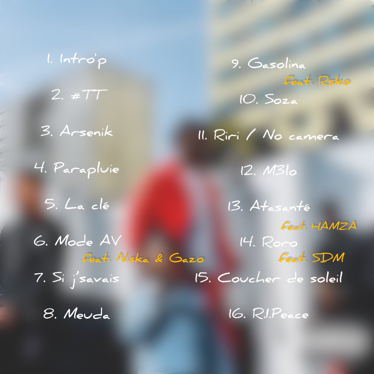 BestOf4Keus's tweet photo. TRACKLIST MÉLO - 27.05.2022 https://t.co/pIZ59KHt3r