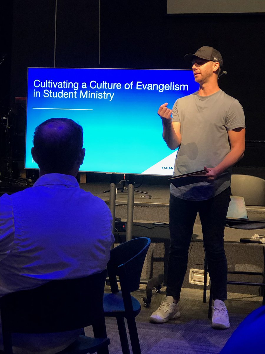 what a joy talking about “cultivating a culture of evangelism in student ministry” with dozens of great next gen leaders at the Frisco Youth Pastor Network! #revivalgeneration