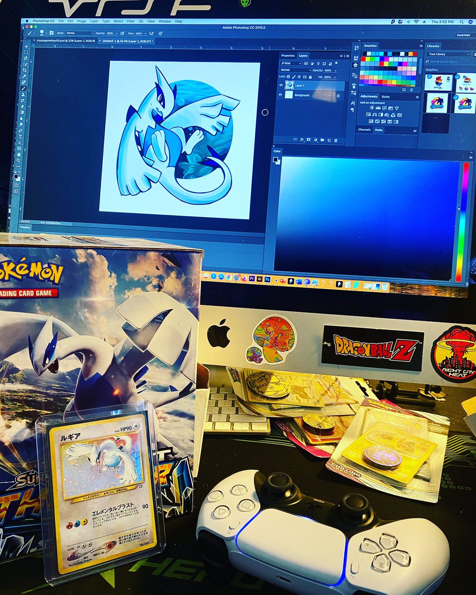 artbyrobbroyce's tweet photo. Creativity at its finest #logocreations #pokemon #nftart #cryptoart #cryptoartcommunity #nftgraphics #nftgrapicdesigner #contentcreator #lugia https://t.co/T6mlDT7bzr