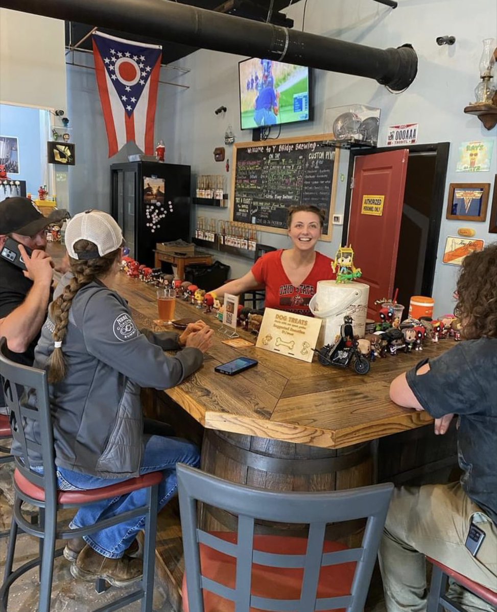 Now open on Thursdays!  
4 to 9 ish.   Come on in and enjoy a cold one.  #zanesville #zanesvilleohio #ybridgebrewing #ohiobeer #ohiocraftbeer