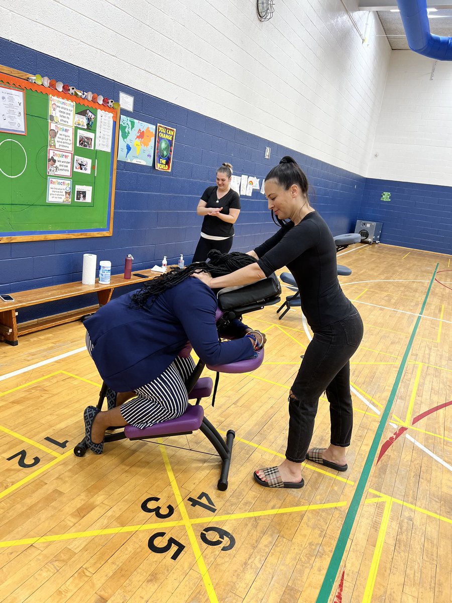 CofieldTowanda's tweet photo. Honoring Our Superstar Cast with MASSAGES, a Taco Fiesta, and reminder that we are STRONGER TOGETHER! #strongertogether @baltimorecityschools @Fedhillprep https://t.co/eFb0qTf3cC