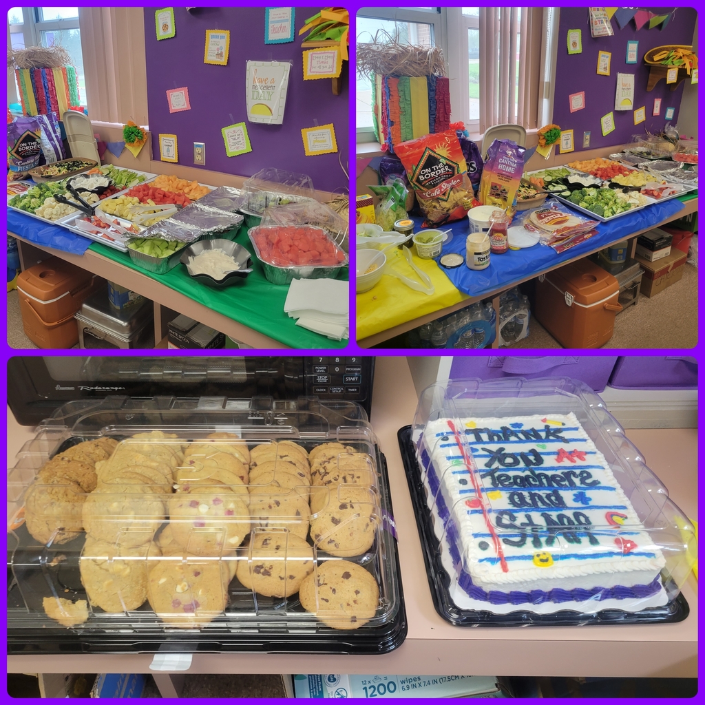 Nike Elementary School staff was treated to an amazing lunch today! Many Nike families donated food and supplies, and Al Kirchhofer, the district's Chief Financial Officer, graciously cooked the meal for our staff! #mvnation
