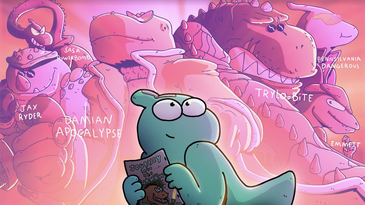 Another masterpiece showcase by chef <a href="/DinoBabyMatt/">Matt Bolinger</a> 💯 🤌

50 RTs and we'll drop a creation process video 😈

#DinoBabiesinSpace