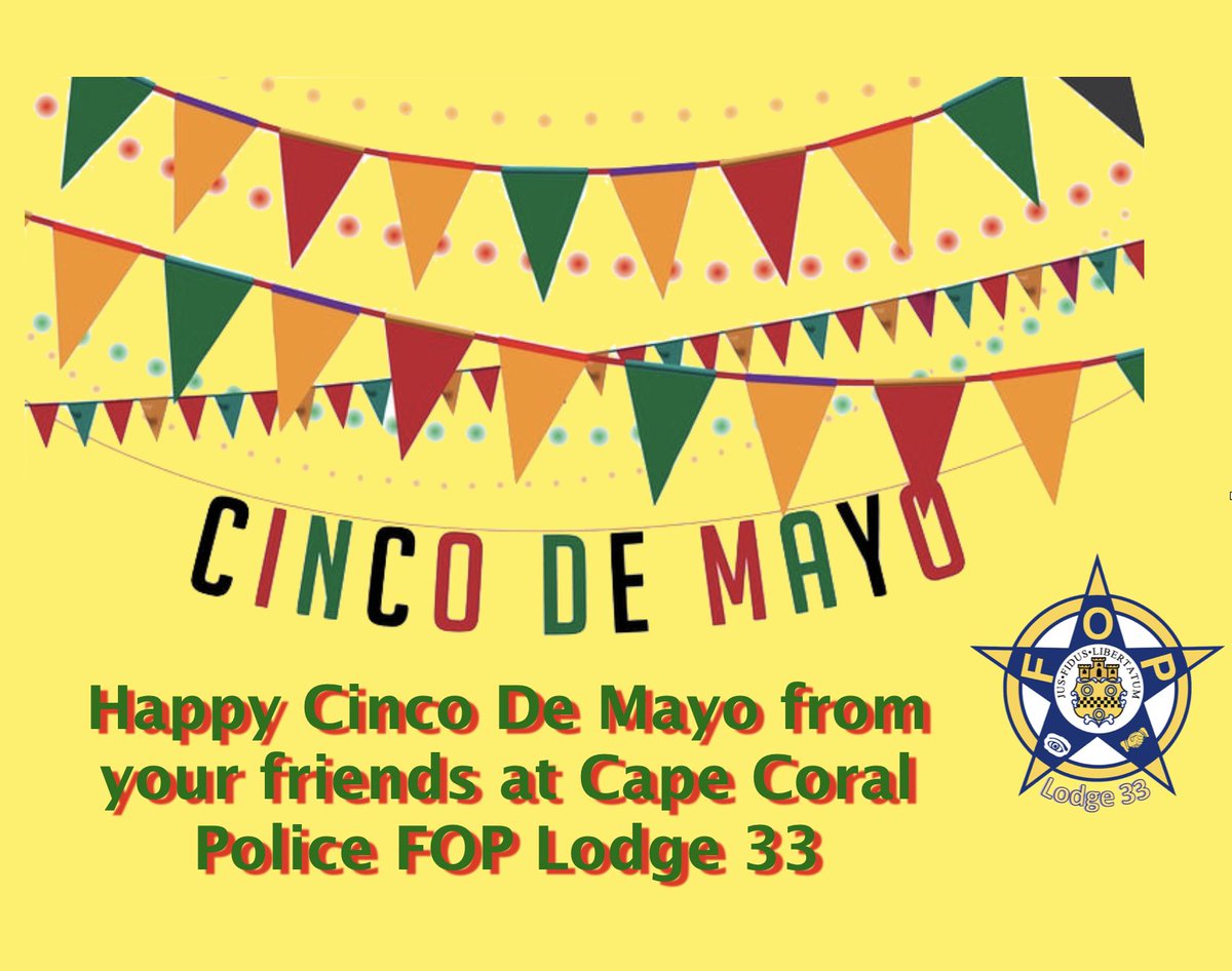 CapeFop's tweet photo. Happy #cincodemayo! Please make sure you party responsibly. #ConnectingWhileProtecting https://t.co/VavqOB0qhy