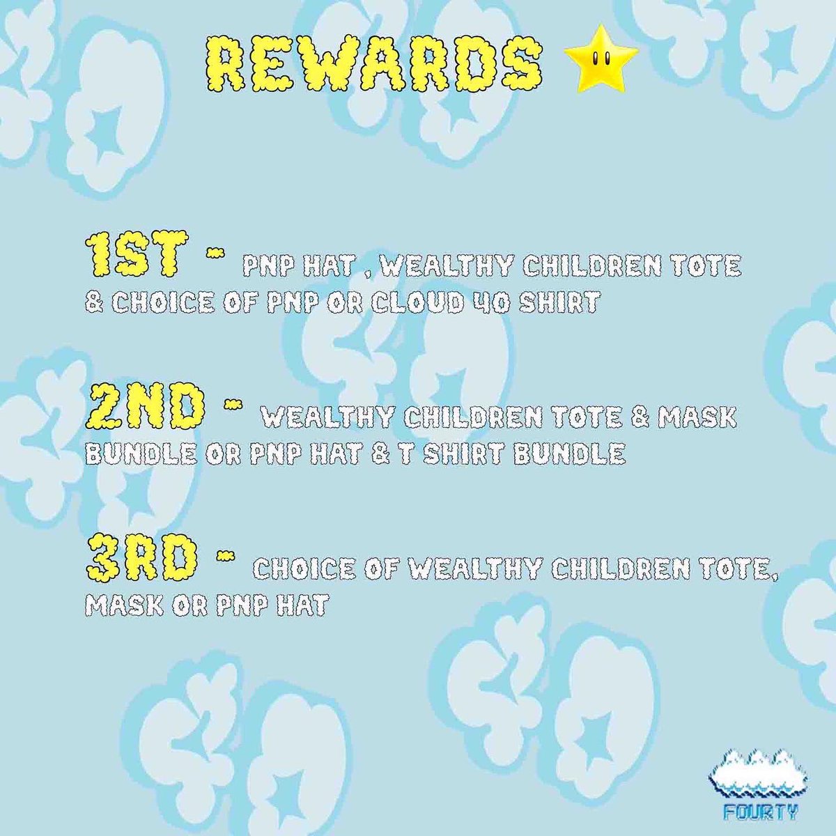 CLOUDFOURTY's tweet photo. 🚨🚨 GIVEAWAY TIME 🚨🚨
CLOUD 40 100 Followers Giveaway!
Rules are:
1. Must be following @cloudfourty on instagram
2. Repost on your story tagging @cloudfourty
3. Like and Tag (2) friends in the comments!
Good Luck!
Winners will be announced May 19, 2022 #CL40 https://t.co/y63uPryBSO