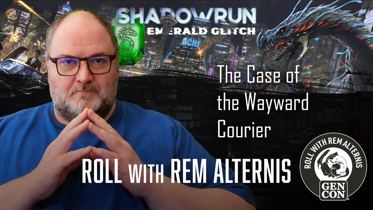 Gen_Con's tweet photo. Starting 🔜 on https://t.co/ZMEWVU0eIi
Toil and Trubble hire our Runners to recover an ancient dagger from their courier, who has gone missing. Find out what happens at 4pm (PST)
#GenCon #GenConTV #GameNight #RollwithRemAlternis #Shadowrun #RPG #RulesofCool https://t.co/UVKkhXtOf0