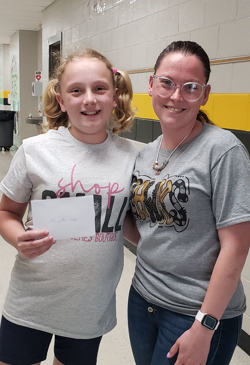 Congratulations to our top 10% students from our graduating 5th grade class! Eli, Braydon, and Macey! #hickersonhawks