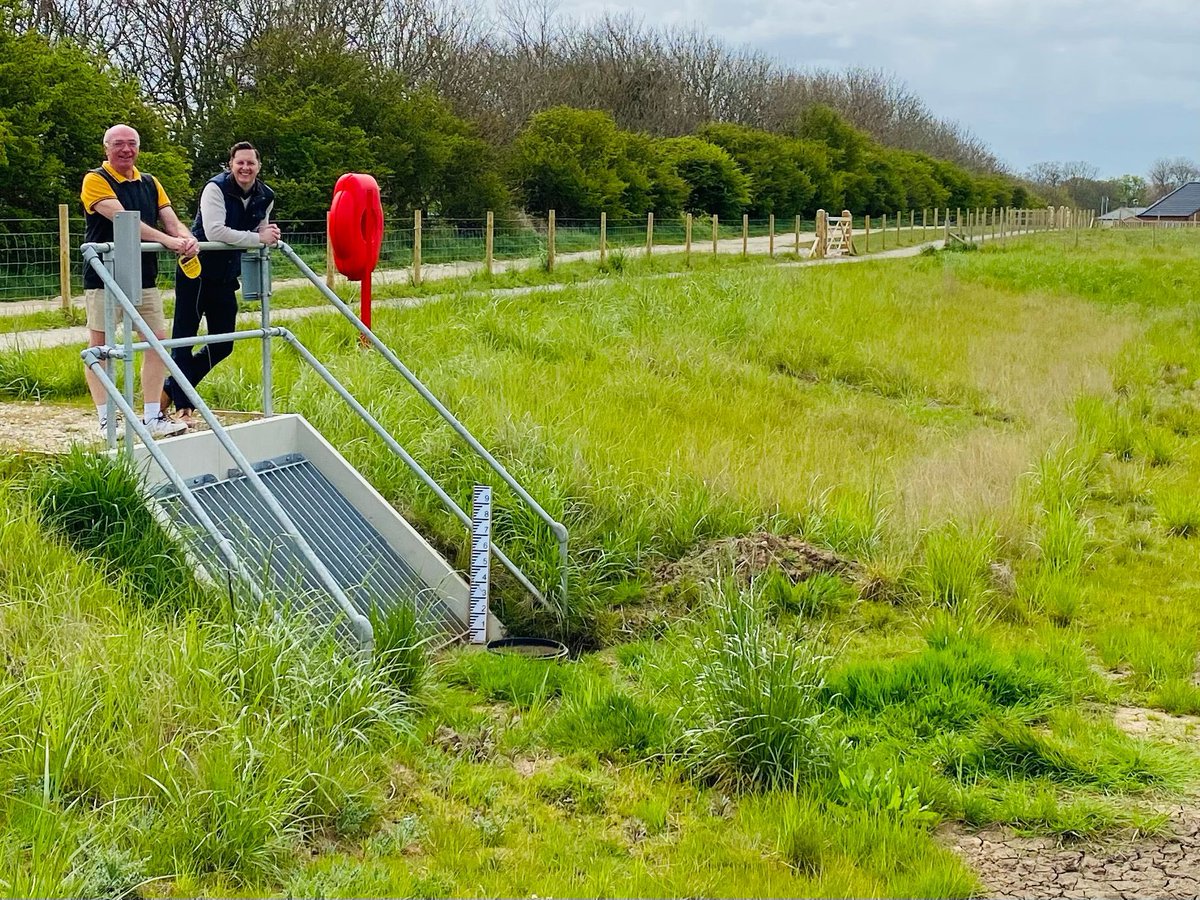 LeePitcherMP's tweet photo. >15 years ago I was in a multi-agency team to reduce flooding in idyllic Filey. 2010,@YorkshireWater finished Muston Rd civil engineering project, reported by @Hudsonweather. Tuesday, Cllr.Cockerill showed me the final blue-green engineering.https://t.co/NpbREY9Xyb #20YearProject https://t.co/22mrmQAo6H