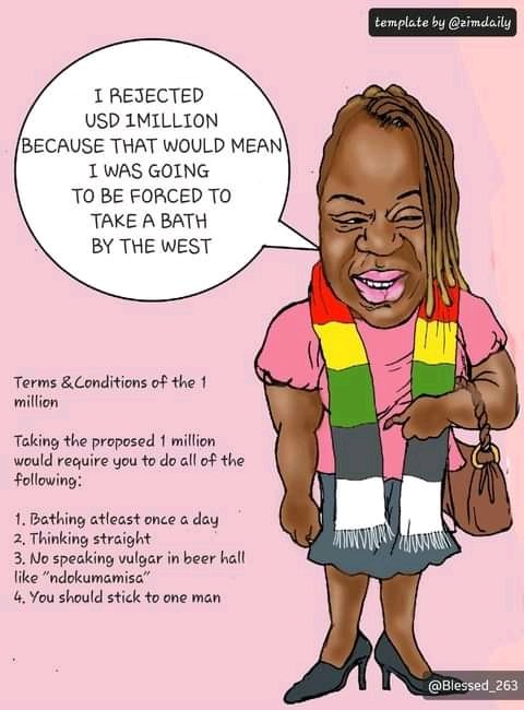 mutore35's tweet photo. @lilomatic Dira rizare madam president https://t.co/Otfyw4DL7w