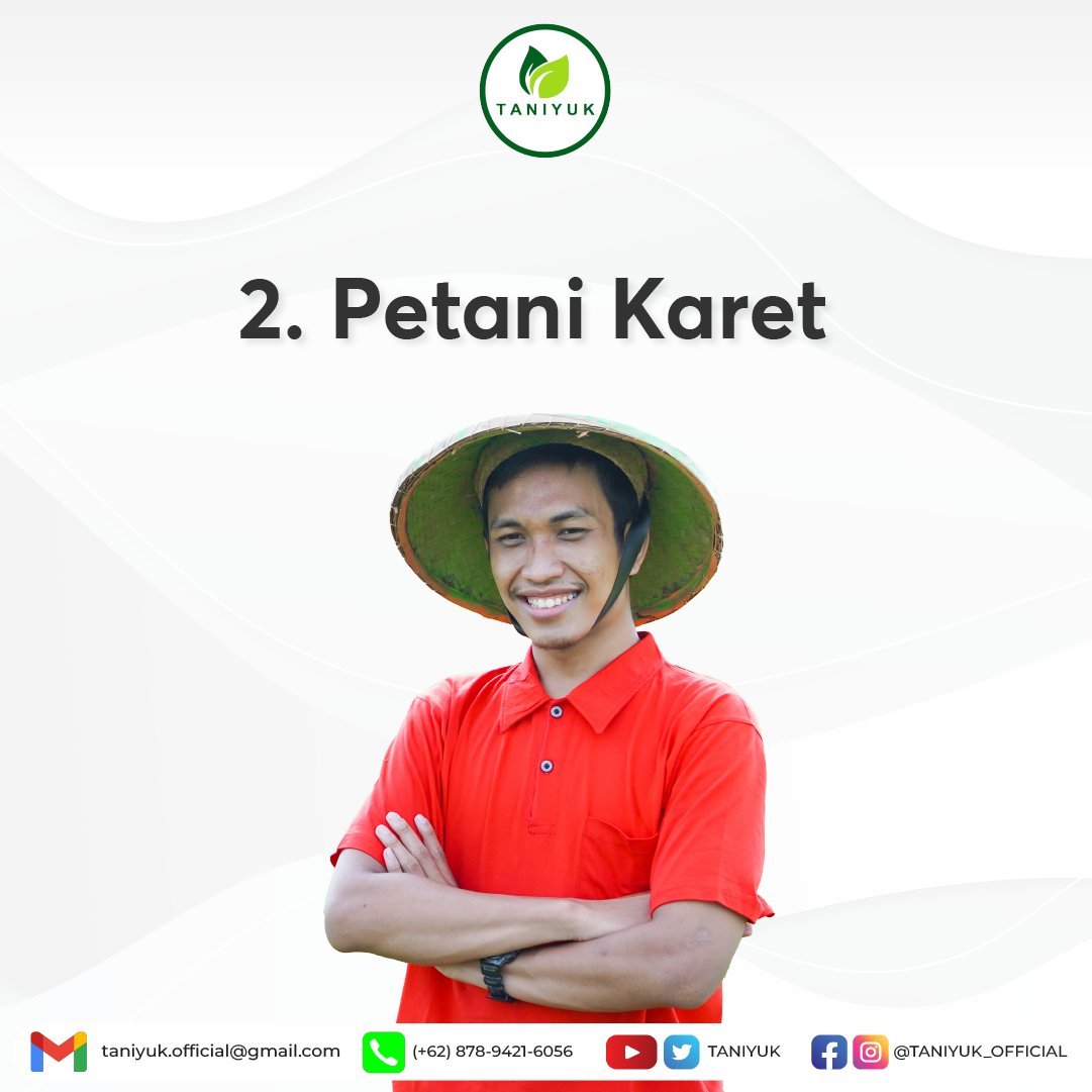 taniyuk's tweet photo. TaniYuk dapat digunakan oleh petani karet ataupun pemilik kebun karet, baik usia muda maupun tua. Menjadi petani karet yang sejahtera bukan hanya sebuah mimpi yang tidak bisa tercapai. 
TANIYUK, BUKTIKAN!

#taniyuk #taniyukforreal #taniyukbuktikan https://t.co/uEYxLiGKyu