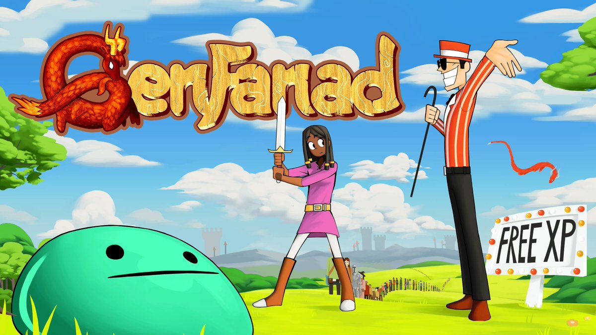 Genfanad's tweet image. This #ThrowbackThursday, let's compare our old logo with our (current) new logo! 🙌 Let us know what you think of the new design below 👇
#gamedev #indiegame #indiegamedev