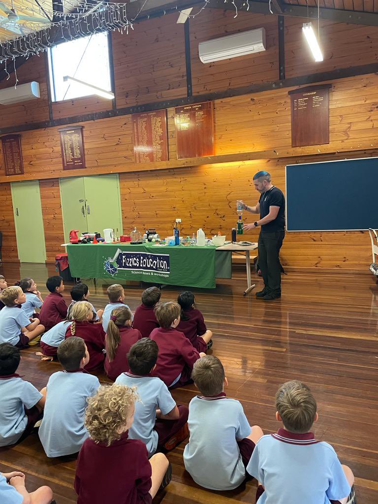 Stage 1 students loved their Fizzics Education incursion today! We learned all about air pressure, cloud formations and gained insight into how our climate operates.