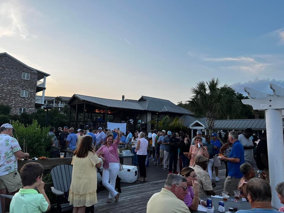 BrunswickFB's tweet photo. Big shout-out to Skipper’s Fish Camp, Dewayne Kennedy, Nicole Ransom, Chris Watford, Ashley Mack Moore, The BHS Football Coaching Staff &amp; Coaches Wives &amp; everyone who came out to support the Pirates tonight!  Tonight was such a success!🟦🟨🏴‍☠️☠️⚓️ #AllAboutTheFamily #piratepride https://t.co/HrWHmDU2Tz