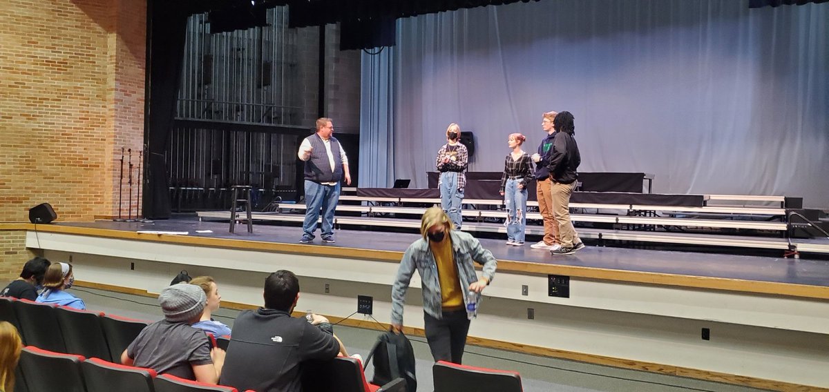 WarriorTheater's tweet photo. Warrior Theatre Year-in-Review #2 The BASH! is an annual event at Westside for HS improv comedy troupes from around the area to make sweet sweet improv. Huge shout-out to @bigcanvascomedy for running weekly bootcamps and hosting The BASH at their venue! #GodsLandline https://t.co/Vd8UFxGkWJ